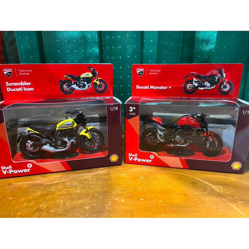Koleksi Mainan Motor Ducati Shell