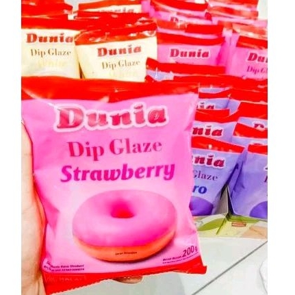 

Glaze Dunia Strawberry