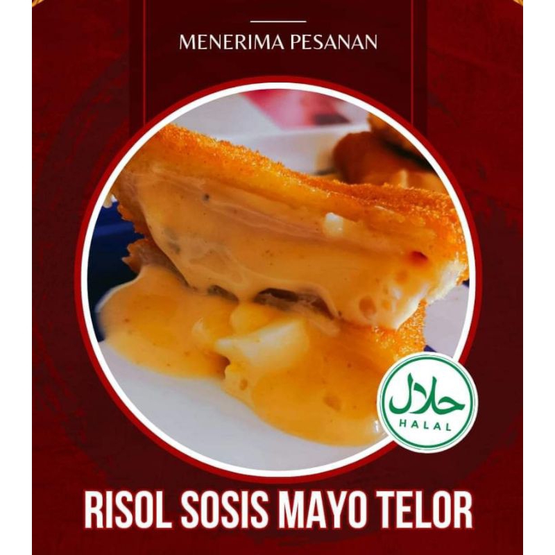 

Risol Smokebeef / Sosis Mayo dan Telur isi 5 Homemade