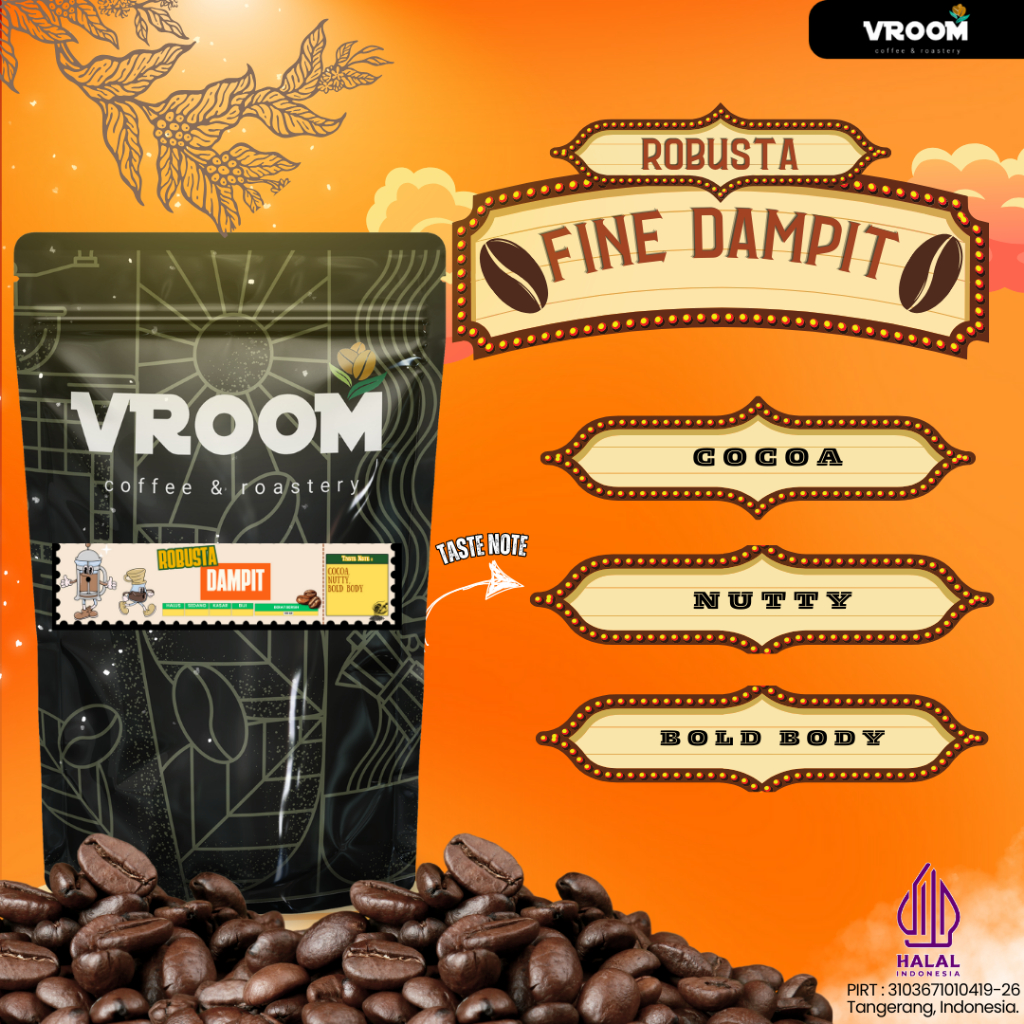 

KOPI ROBUSTA DAMPIT JAVA Petik Merah 100gr Biji Matang | Bubuk