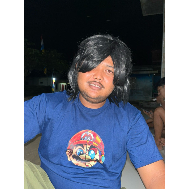 wig second bekas org ganteng