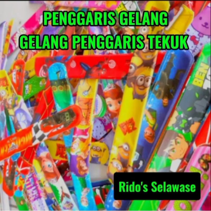 

Penggaris Gelang/Gelang Penggaris Tekuk Anak 20 Pcs