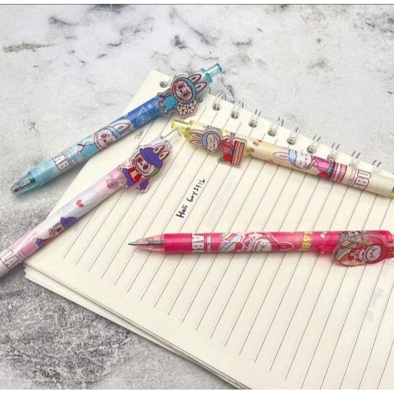 

Pulpen Cetek Labubu Pen Gel Labubu Viral Unik Kekinian Termurah