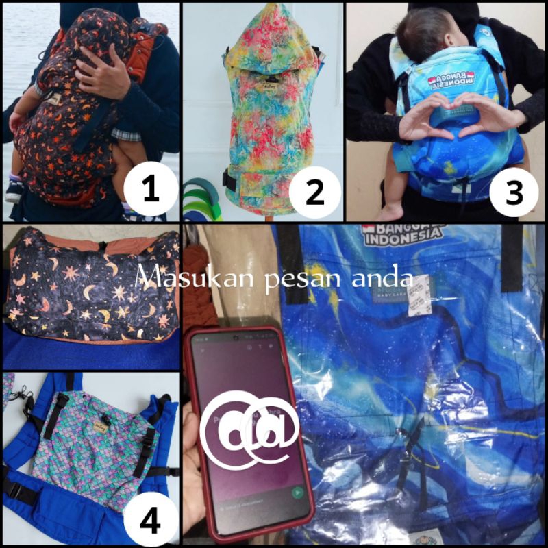 Preloved Gendongan bayi CuddleMe Lite Ultimo Activa SSC