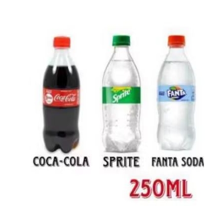 

Soft Drink 250ml - Coca-Cola/Sprite/Fanta Soda Water - All Varian