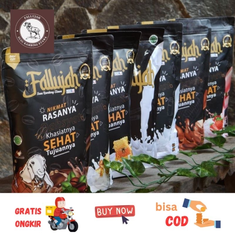 

(TERMURAH) Fallujah Susu Kambing Etawa 500 gram