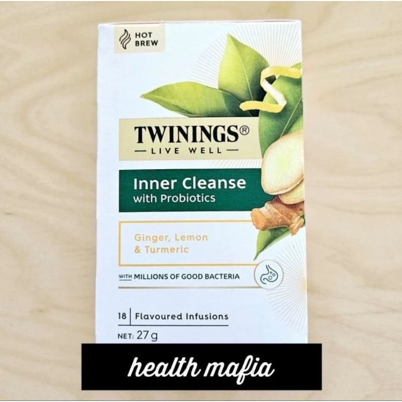 

Twinings Live Well Inner Cleanse with Probiotics 18 Tea Bags