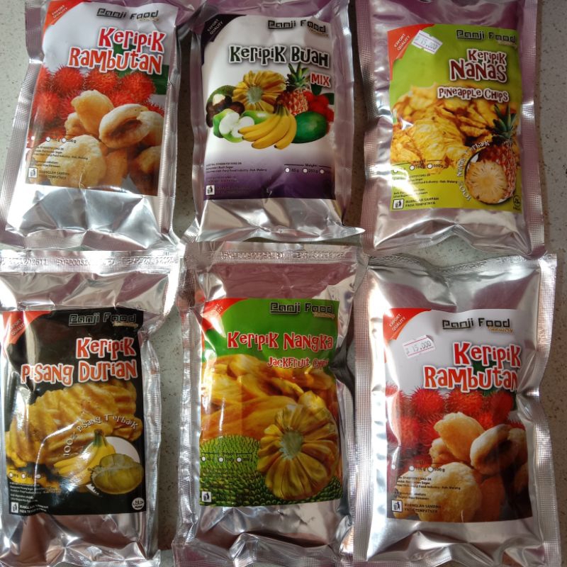 

Keripik buah asli 65gram