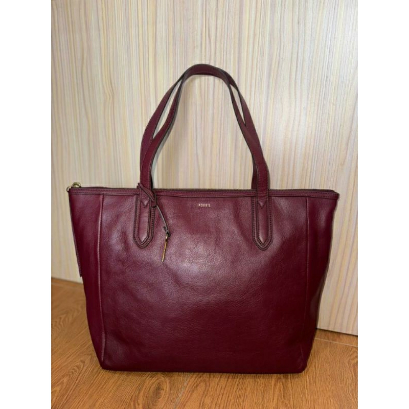 FOSSIL Sydney Large Tote Bag Wine