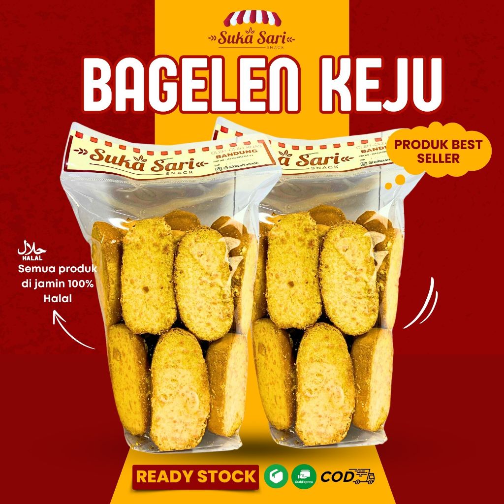 

Bagelen Butter Keju Snack Cemilan Oleh Oleh Bandung | Sukasari Snack