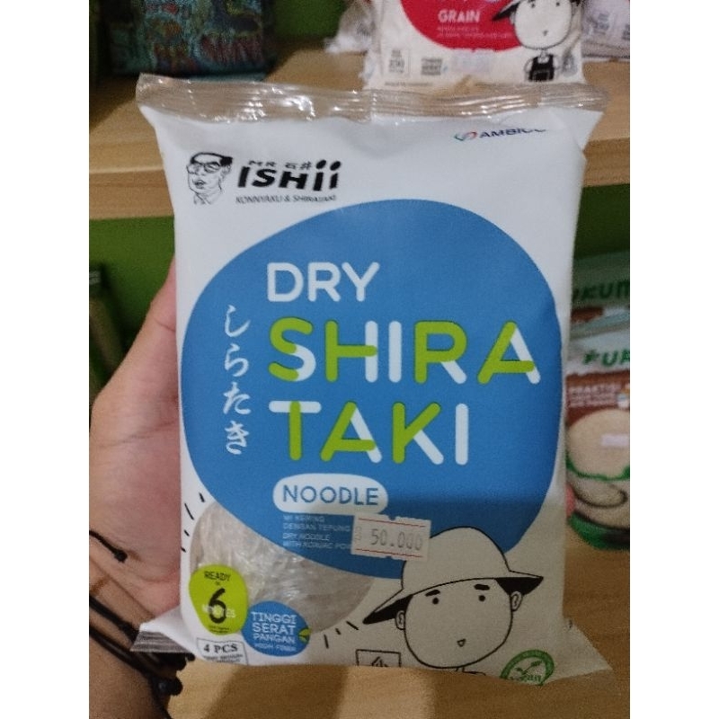 

DRY SHIRATAKI mie kering kemasan 200gr