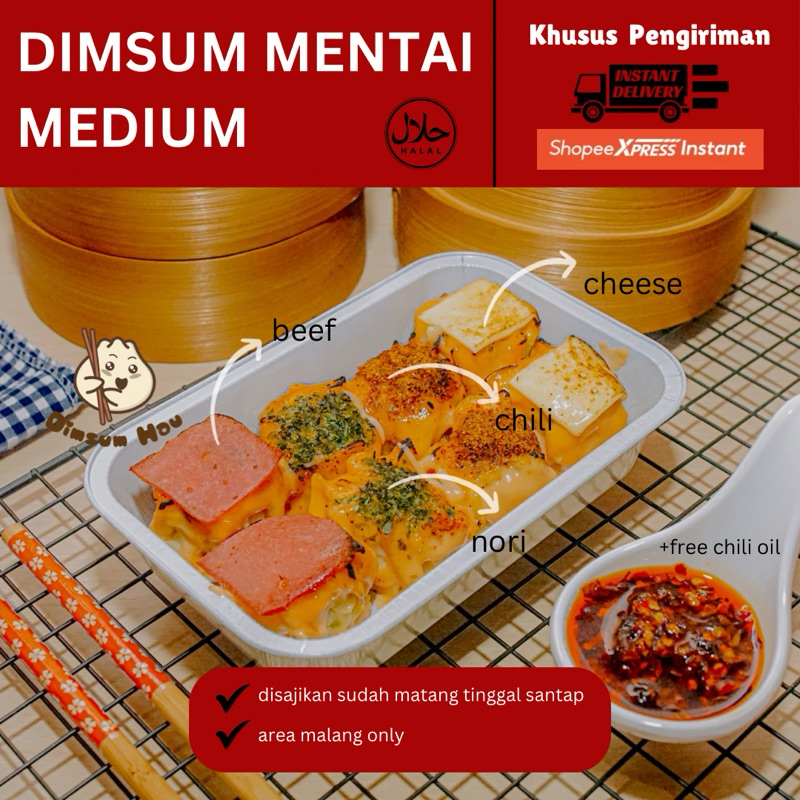 

Dimsum Mentai Medium Dimsum Hau Premium