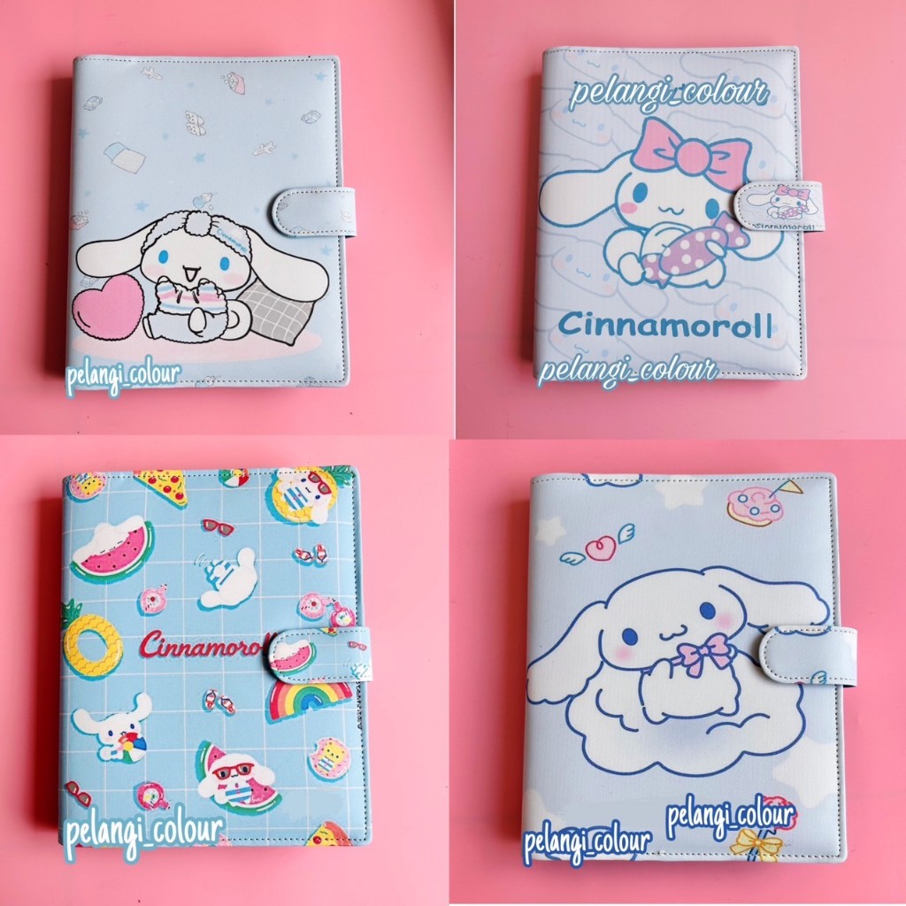 

Binder Motif Cinnamoroll / Binder Printing Cinnamoroll