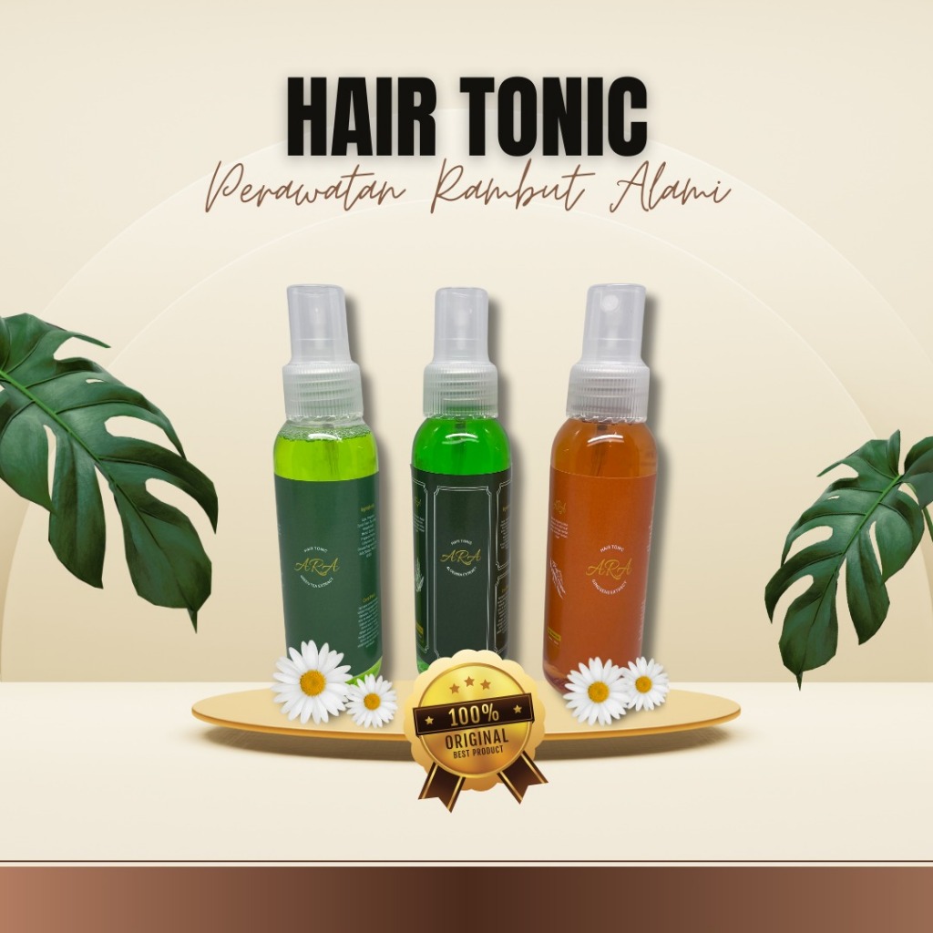 Hairtonic Rambut Rontok 100ml / Vitamin Rambut Rontok / Serum Rambut Ketombe