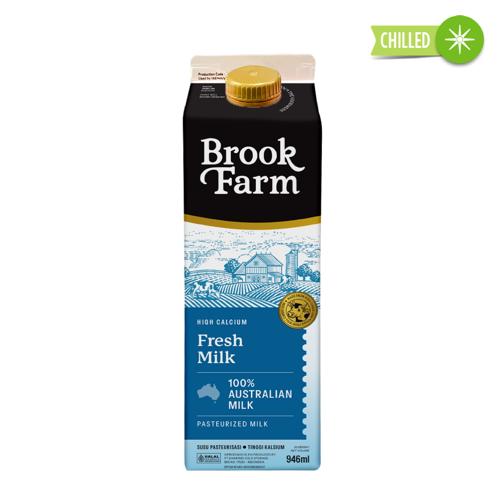 

Brookfarm Fresh Milk Plain 946Ml