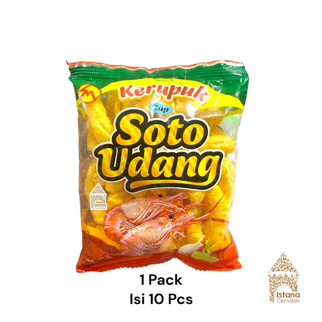 

Kerupuk Soto Udang Snack PACK (isi 10 pcs)