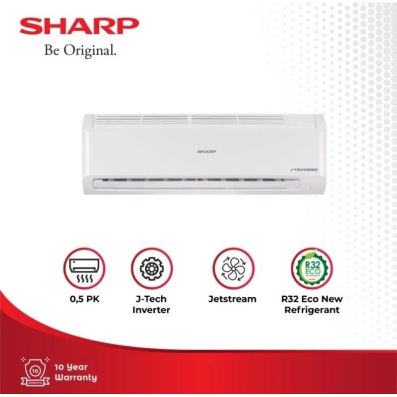 AC SHARP 1/2PK INVERTER AH-X6BEY J-TECH INVERTER SHARP