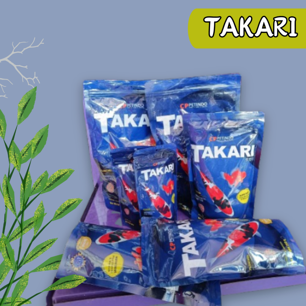 Takari Fish Food ~ Takari Makanan Ikan ~ 100gram, 250gram & 500gram