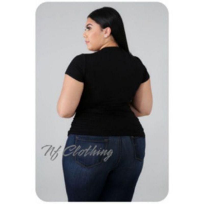 Odla@Manset Lengan Pendek Jumbo||Inner Turtleneck Wanita