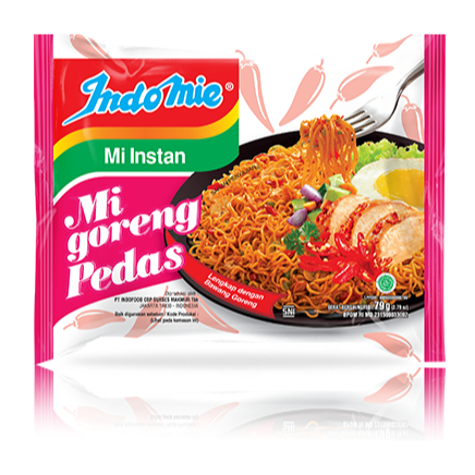 

INDOMIE MIE GORENG PEDAS PCK 80g