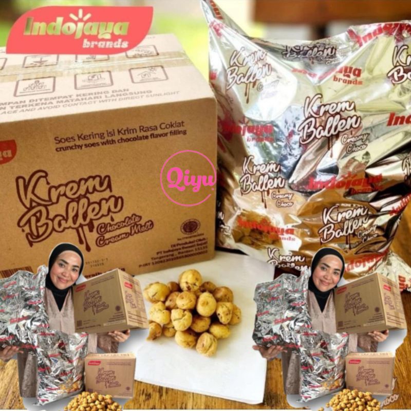 

Soes Coklat Krem Bollen - Soes Cokelat Kering Kilo Murah