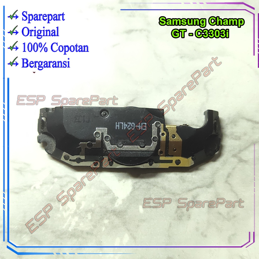 Buzzer Samsung Champ GT - C3303i Speaker Musik / Loudspeaker Copotan