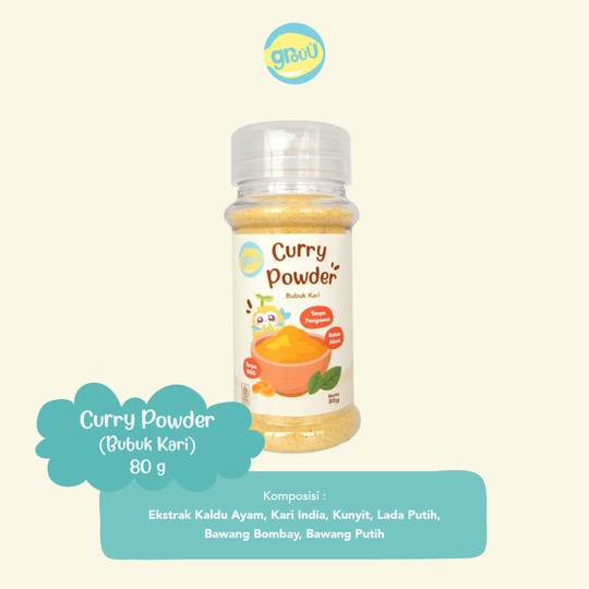 

Grouu Curry Powder Bubuk Kari 80gr