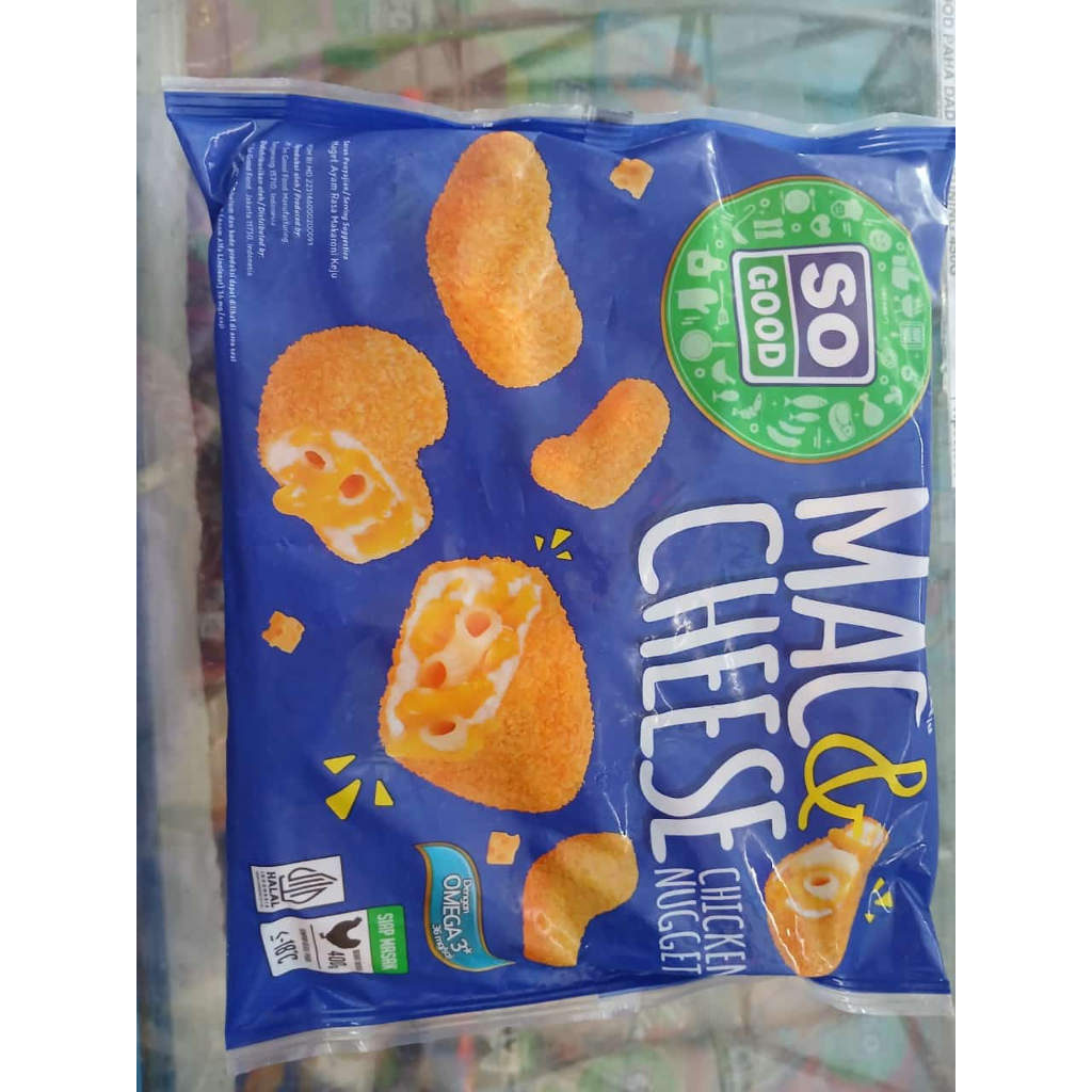 

So Good Mac & Cheese Chicken nugget 400 gram