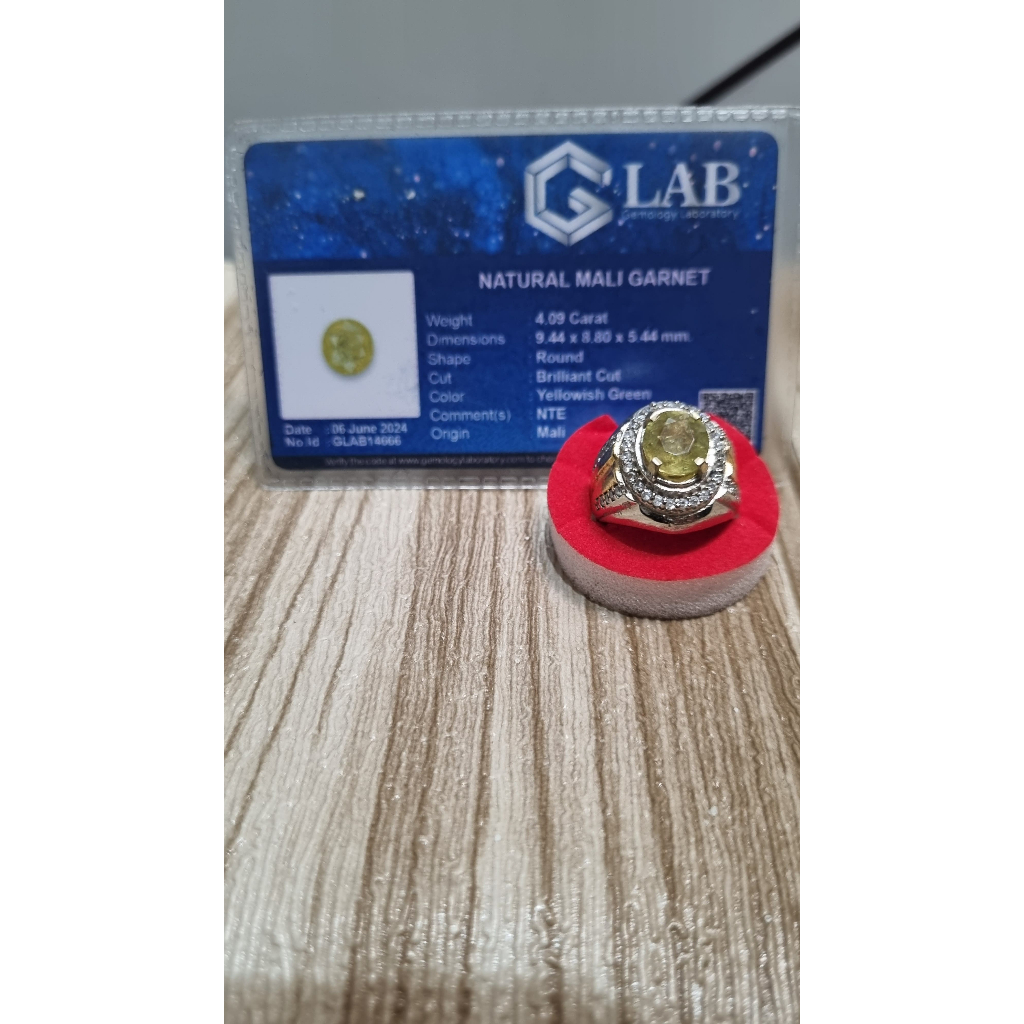 NATURAL MALI GARNET PLUS MEMO