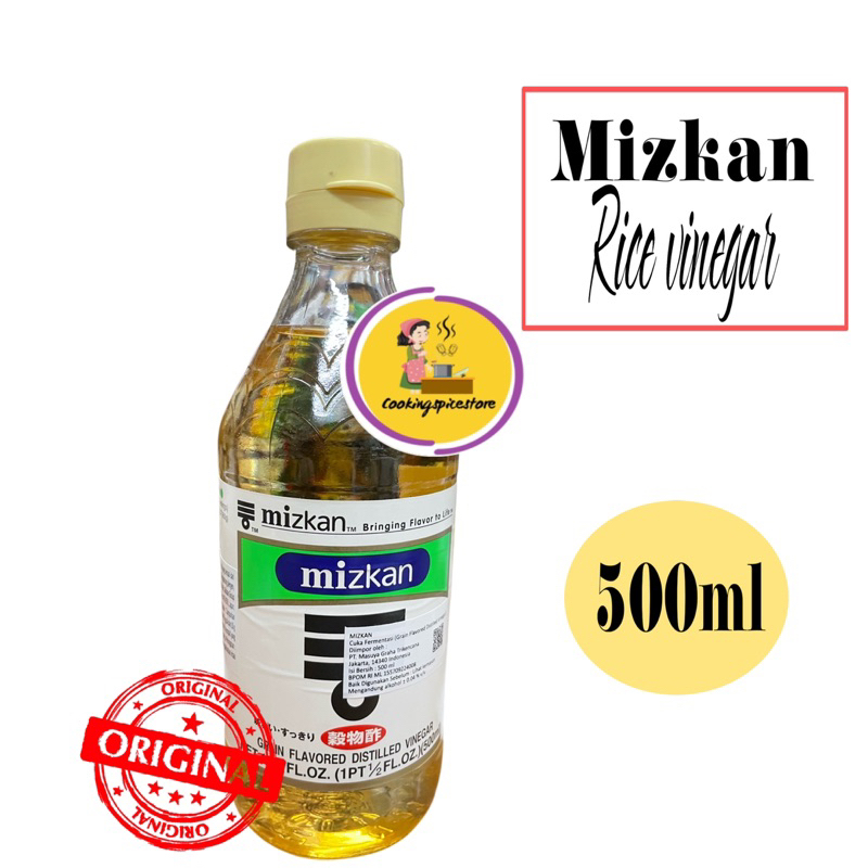 

Mizkan Kokumotsu Vinegar / Cuka Sushi Jepang / Rice Vinegar 500ml