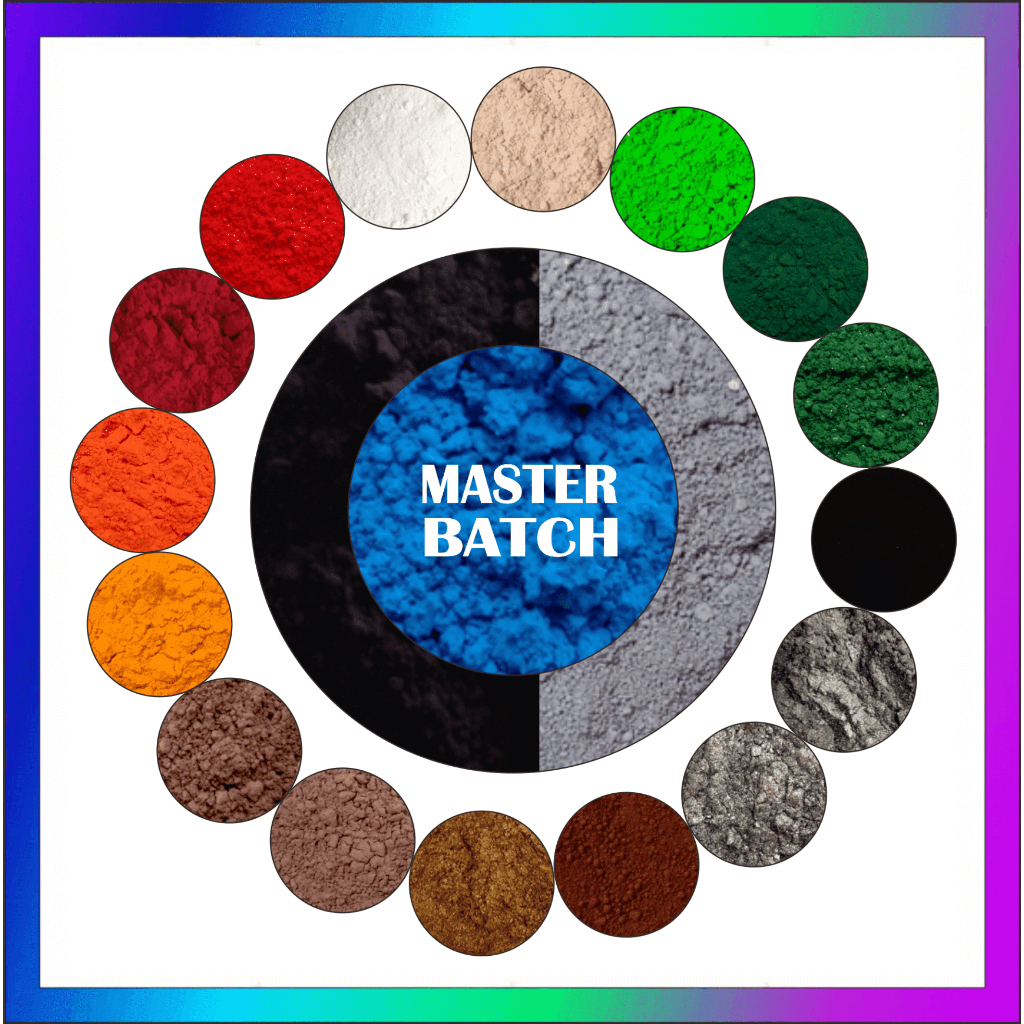 100 GRAM 1 ONS MASTERBATCH PIGMEN BUBUK PEWARNA BIJI PLASTIK PP HDPE HIPS ABS NYLON