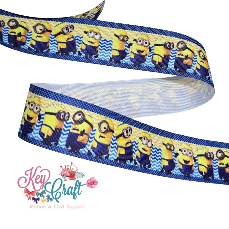 

Pita Grossgrain motif minion size 3,8cm