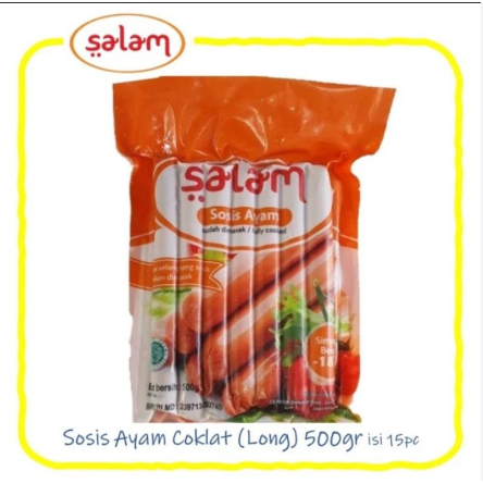 

Sosis SALAM Ayam 500 Gr isi 15 Pcs (LONG)