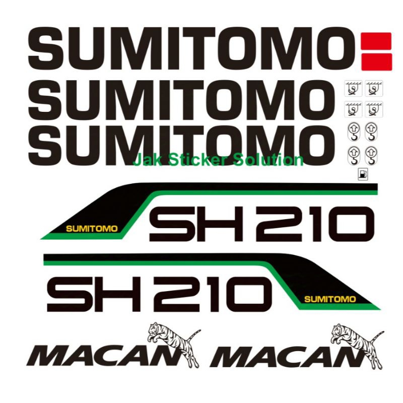 Sticker Excavator Sumitomo SH210-5