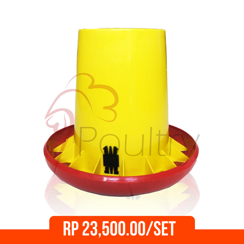 Super Feeder 6 kg - Tempat Makan Ayam - Alat ternak ayam - UD Inti Mustika - Feeder - ayam broiler