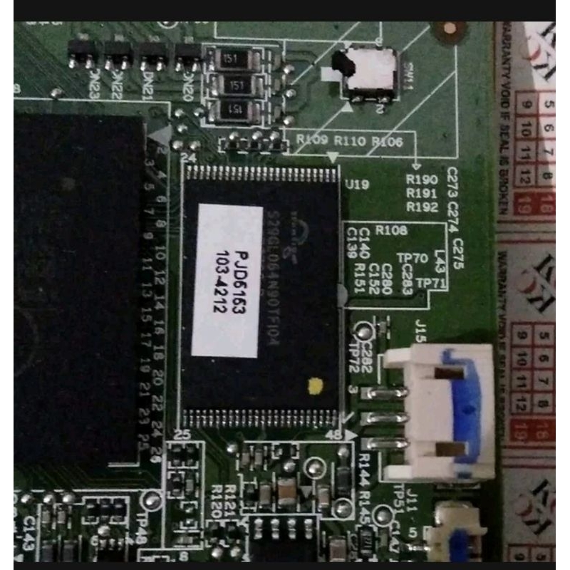 mainboard proyektor viewsonic pjd5153 pjd 5153