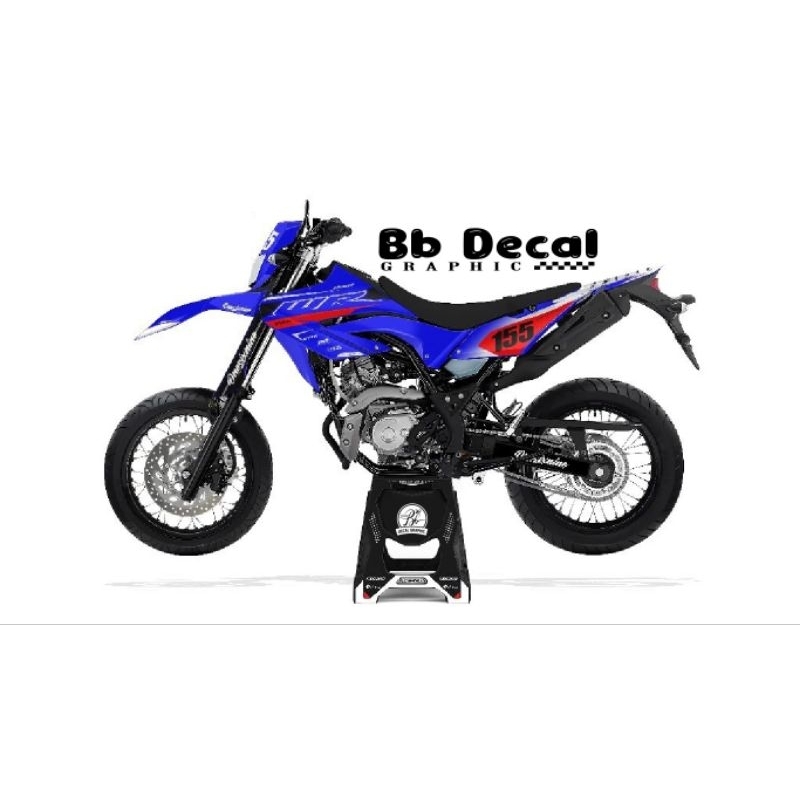 Decal wr stiker wr155 decal stiker Yamaha wr155 decal Yamaha striping wr155 full body stiker Yamaha 
