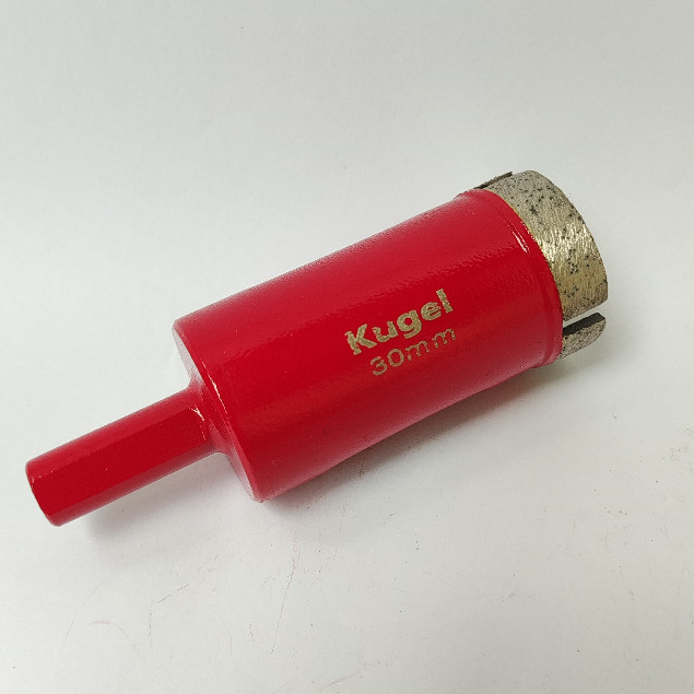 KUGEL DIAMOND CORE FOR GRANITE 30 MM, MATA BOR GRANIT, MARMER, KERAMIK