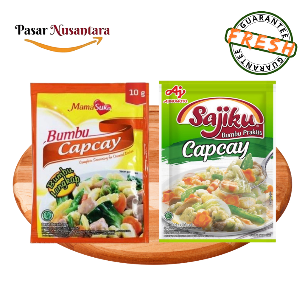 

Sajiku - Mamasuka Bumbu Masak Capcay 10 gram - Pasar Nusantara