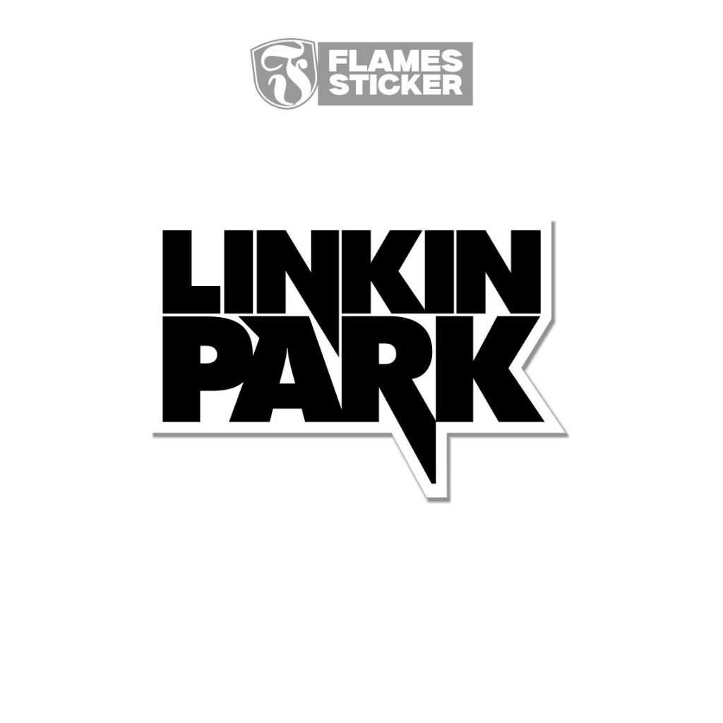 

STICKER LINKIN PARK STIKER LOGO BAND LP VINYL GLOSSY PREMIUM ANTI GORES ANTI AIR DIE CUT POTONG POLA
