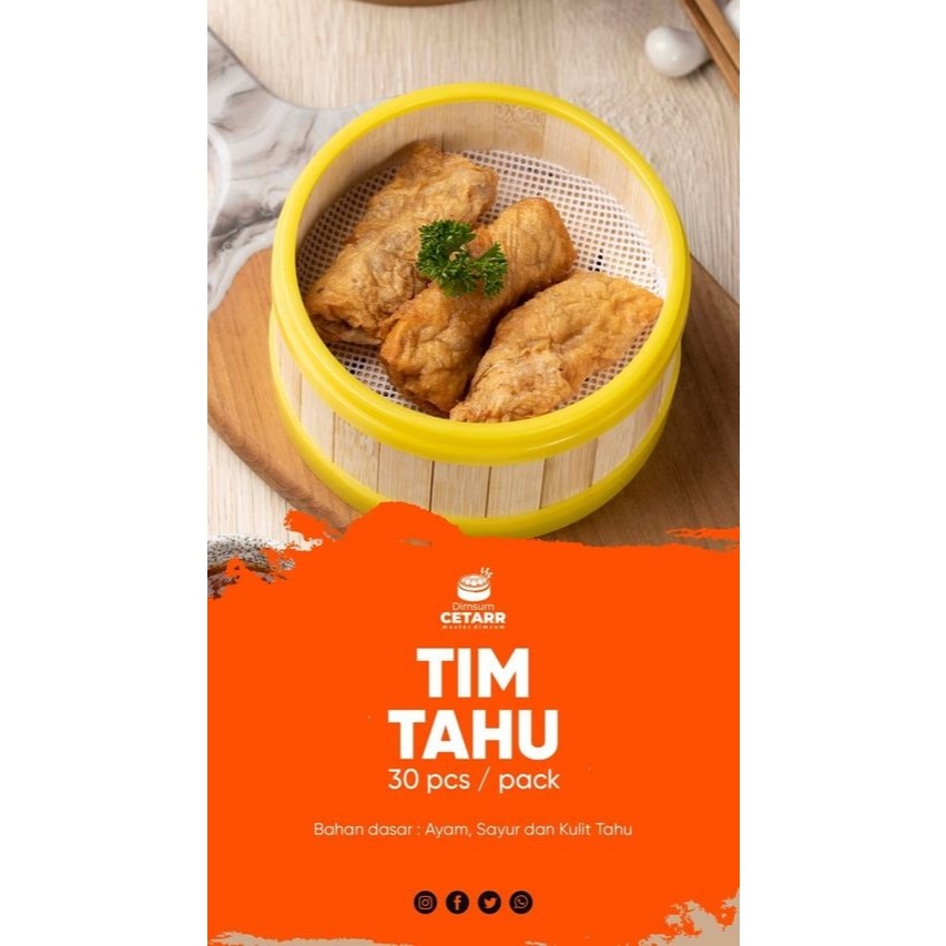 

Dimsum Yummy Frozen-Tim Tahu (1pack isi 10pcs)