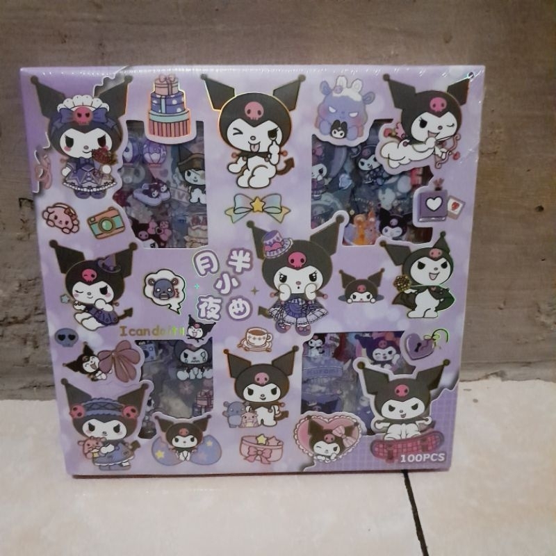 

stiker lucu sanrio series isi 100 pcs