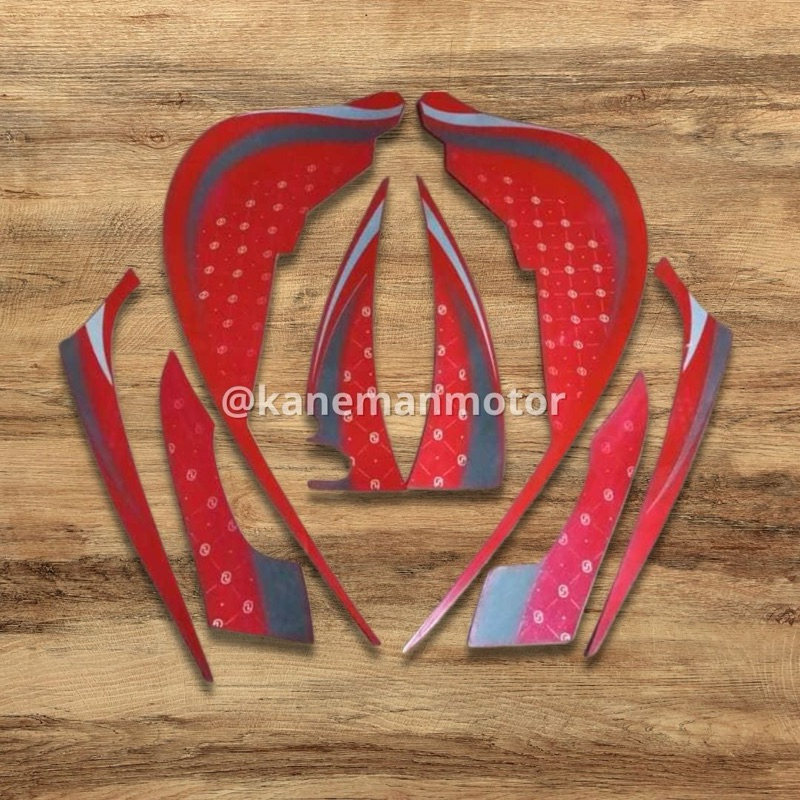 STIKER STRIPING ORIGINAL MOTOR SCOOPY FI LED NEW 2024 STYLISH STANDAR