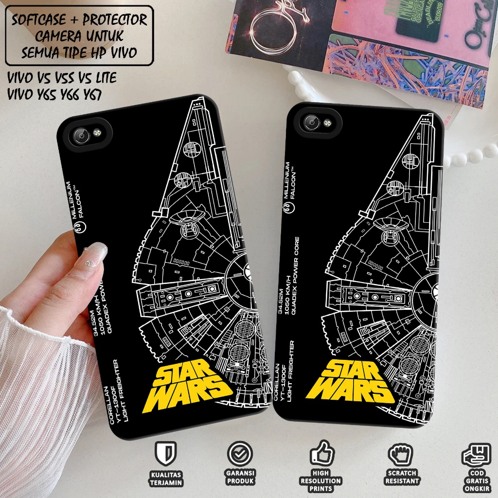 SOFTCASE VIVO 1601 - Case Vivo 1601 - Casing Hp Vivo 1601 Motif STARWARS - Case Hp Vivo 1601 - Casin