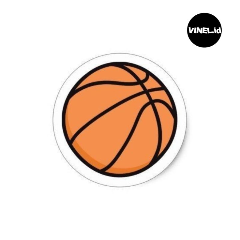 

stiker bola basket