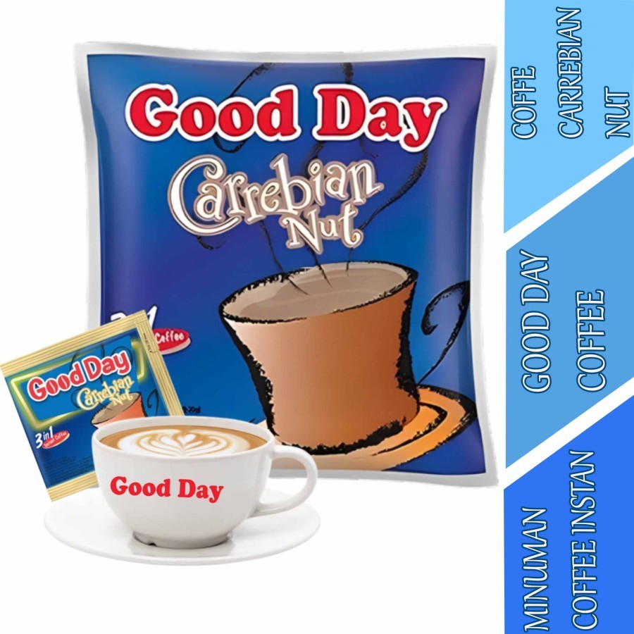 

Coffe Carrebian Nut - Good Day 3in1 - Minuman Coffee Instan - 1000gr