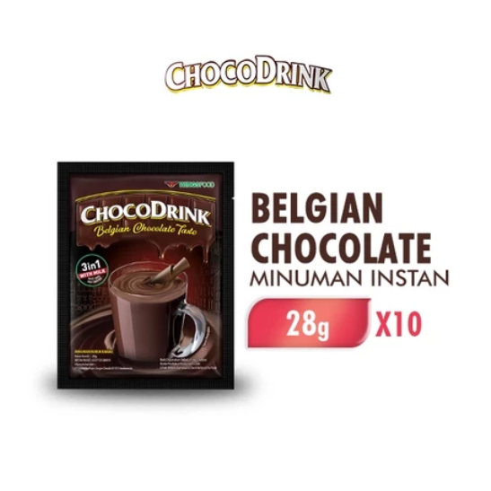 

Chocodrink Minuman Bubuk Coklat 28 gr isi 10 pcs