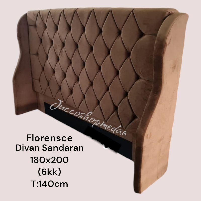 [ Jucco ] Divan Sandaran Tempah 180x200 - Dipan Sandaran Minimalis Set - Kaki Springbed Sandaran Tin