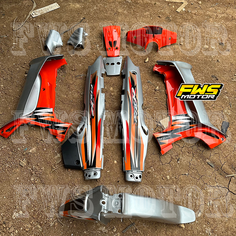 Fullset Body Fizr Milenium Orange Silver