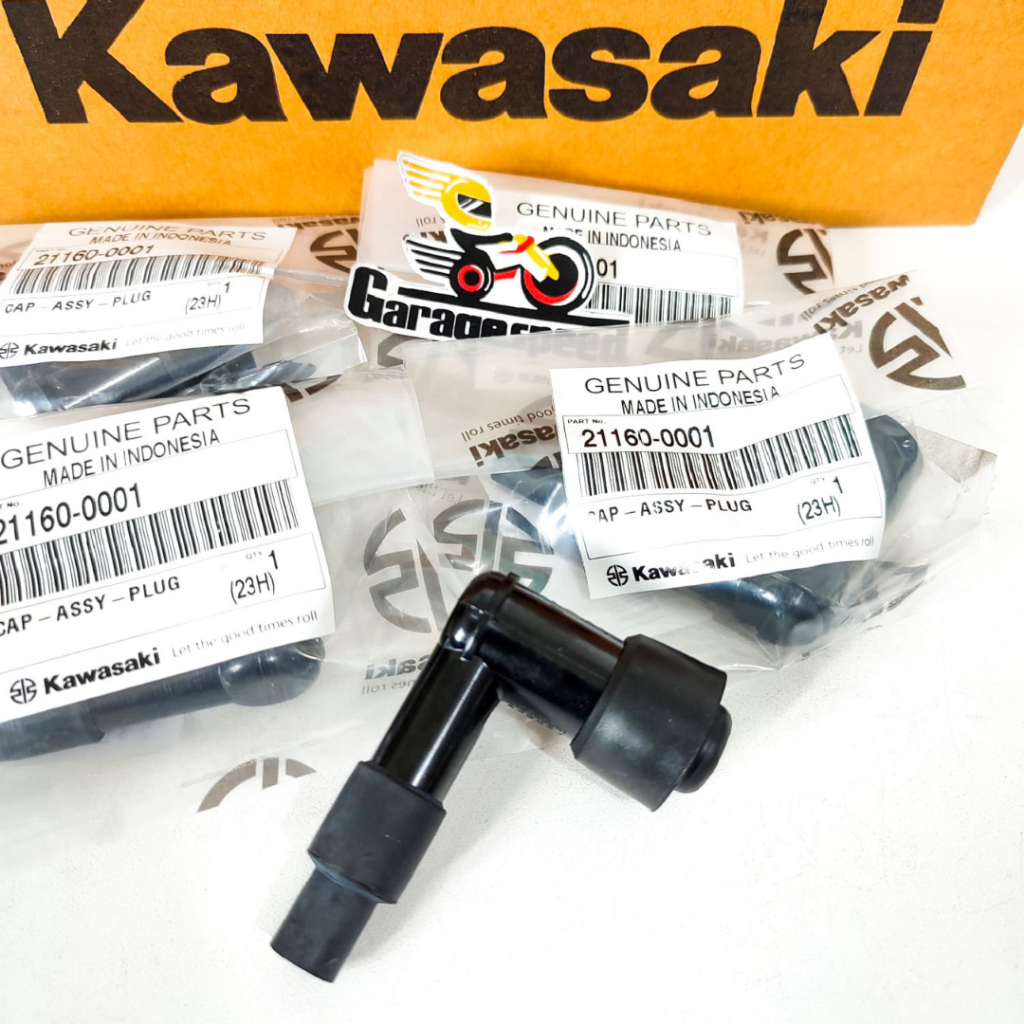 COP BUSI KEPALA BUSI TUTUP BUSI KLX 150 S G L BF DTRACKER KAWASAKI ORIGINAL